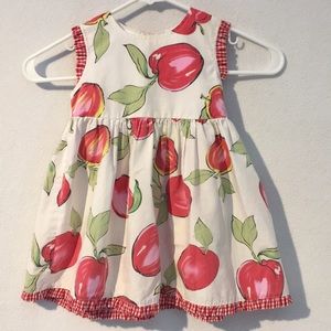 Apple of my eye toddler girl dress